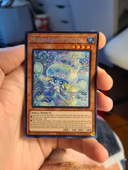 Yugioh Mulcharmy Purulia MP25-EN085 1st Prismatic Secret Rare - Image 1