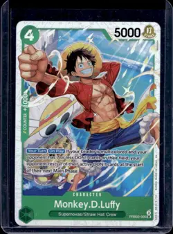 2025 One Piece Monkey D. Luffy Premium Booster Vol. 2 Super Rare #PRB02-005 - Image 1