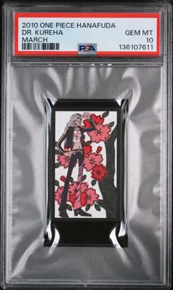 2010 ONE PIECE HANAFUDA MARCH DR. KUREHA PSA 10 - Image 1