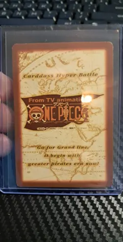 BANDAI One Piece Hyper Battle LUFFY PIRATES C112 HOLO FOIL SCARCE EARLY - Image 2