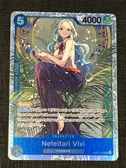 Nefeltari Vivi EB03-024 SR ONE PIECE Heroines Edition English Near Mint - Image 1