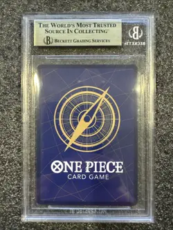 2022-24 One Piece Promos P033 Monkey D. Luffy Silver Foil Championship BGS 10 - Image 2