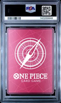 2023 ONE PIECE JPN OP06-WINGS OF THE CAPTAIN #080 GECKO MORIA PSA 9 - Image 2