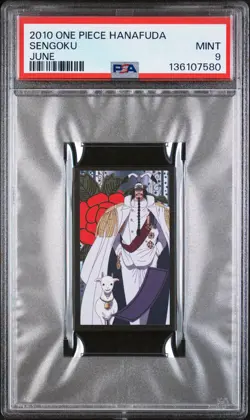2010 ONE PIECE HANAFUDA JUNE SENGOKU PSA 9 - Image 1