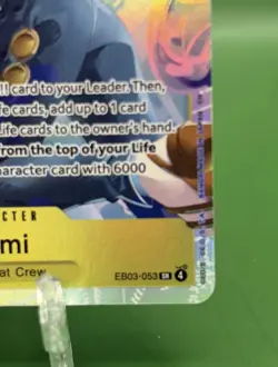 Nami (053) EB03-053 Extra Booster: One Piece Heroines Edition Foil - Image 2