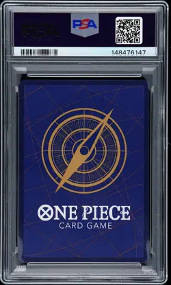 2024 ONE PIECE OP06-WINGS OF THE CAPTAIN MANGA ALTERNATE ART RORONOA ZORO PSA 10 - Image 2