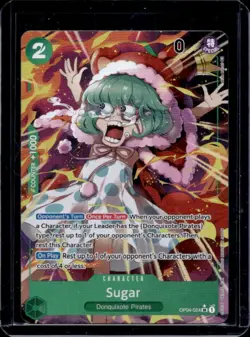2023 One Piece Sugar Kingdoms of Intrigue Super Rare Alternate Art #OP04-024 - Image 1