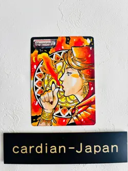 Hand Painted Altered MTG Card,Anime Girl,waifu FromJapan 2026 #s03 mountain - Image 1