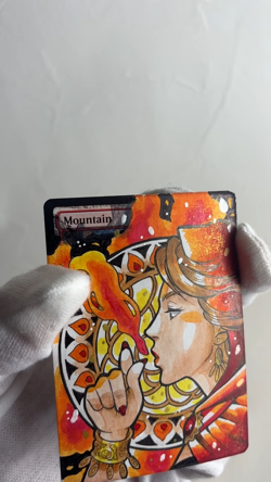 Hand Painted Altered MTG Card,Anime Girl,waifu FromJapan 2026 #s03 mountain - Image 2