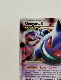Gengar LV.X 97/99 Platinum Arceus Ultra Rare Holo Pokemon Card HP Heavily Played - Image 2