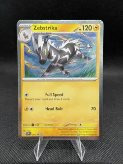 Zebstrika - 201 (Cosmos Holo) 201 Sv: Scarlet & Violet Promo Cards Holo - Image 1