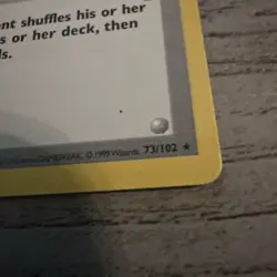 Imposter Professor Oak 073/102 Base Set Regular NM/EXC. NICE CARD. SEE PICS - Image 5