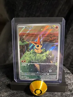 Pokemon TCG Victini Black Star Promo Card 208 NM Condition - Image 1