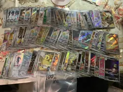 pokemon cards ar lots 100 s.Chinese d11 MR44 - Image 1