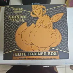 Shining Fates Elite Trainer Box ETB Pokemon TCG Cards - Factory Sealed New - Image 1