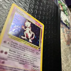 Mewtwo - 10/130 - Pokemon Base Set 2 Holo Rare Card WOTC NM - Image 3