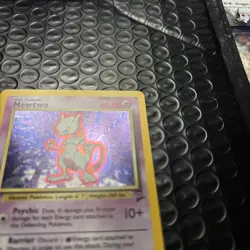 Mewtwo - 10/130 - Pokemon Base Set 2 Holo Rare Card WOTC NM - Image 5