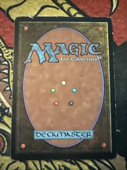 Mtg Magic Weatherlight Misprint Error Bloodrock Cyclops Missing Ink Card - Image 3