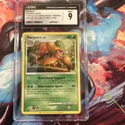 Lot of 2 CGC graded Pokemon cards. Paras & Parasect (Venusaur/Lugia deck) '23. - Image 1