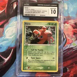 Lot of 2 CGC graded Pokemon cards. Paras & Parasect (Venusaur/Lugia deck) '23. - Image 3