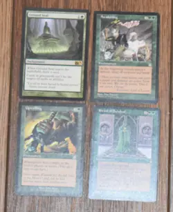 4x Rare Green MTG Enchantment Ground Seal Awakening Upwelling, Ritual of Subdual - Image 3