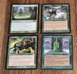 4x Rare Green MTG Enchantment Ground Seal Awakening Upwelling, Ritual of Subdual - Image 4