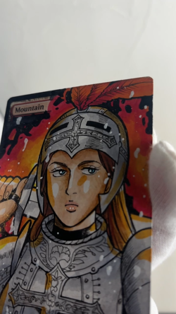 Hand Painted Altered MTG Card,Anime Girl,waifu FromJapan 2026 #s07 mountain - Image 2