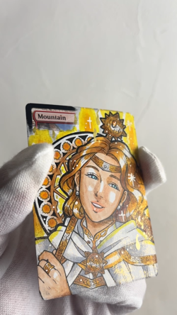 Hand Painted Altered MTG Card,Anime Girl,waifu FromJapan 2026 #s02 mountain - Image 2