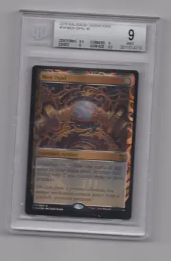 MTG: Kaladesh Inventions *Foil* Mox Opal (Beckett Graded 9 MINT) 0011514716 - Image 1