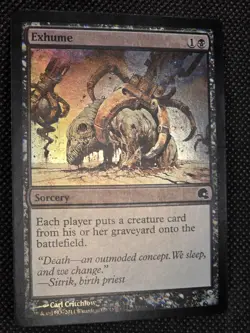 FOIL Exhume Premium Series: Graveborn Magic MTG Cards NM -- L45 - Image 2
