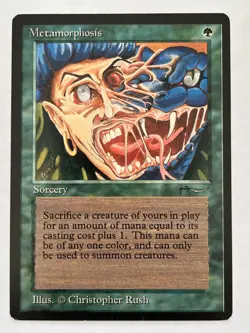 Metamorphosis Arabian Nights Non-Foil MTG LP - Image 1