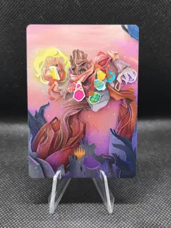 Painter's Servant 53/54 Art Series GOLD Planeswalker Symbol Lorwyn Eclipsed MTG - Image 1