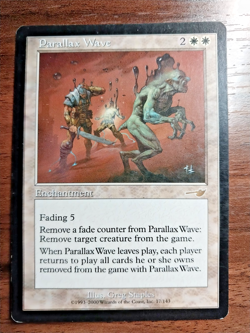 1x Parallax Wave - MP - Nemesis - SPARROW MAGIC mtg - Image 1