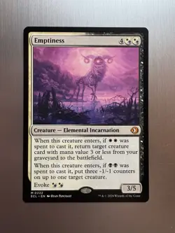 Emptiness - 222 - MTG: Lorwyn Eclipsed - Mythic - Regular - Image 1