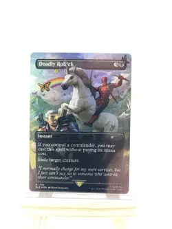 1x Deadly Rollick, 1754, Foil, Secret Lair Drop - Deadpool, MTG NM - Image 1