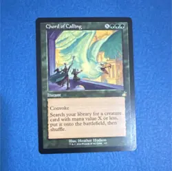 Magic: The Gathering Chord of Calling Ravnica Remastered Green Rare Retro Heath… - Image 1