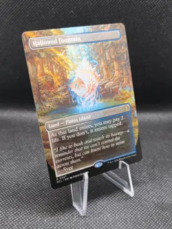 Hallowed Fountain 0347 Borderless REGULAR Lorwyn Eclipsed ECL MTG - Image 2