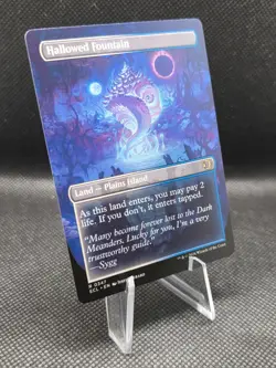 Hallowed Fountain 0347 Borderless REGULAR Lorwyn Eclipsed ECL MTG - Image 5