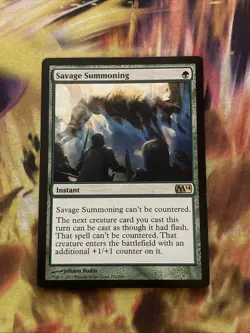 Savage Summoning Core Set 2014 (M14) Regular 194 - Image 1