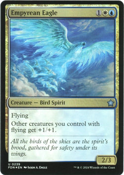 Empyrean Eagle (Foil) - 0239 - Foundations - Magic the Gathering (MTG) NM/M - Image 1