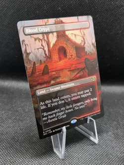 Blood Crypt #0349 Borderless REGULAR Lorwyn Eclipsed Magic The Gathering MTG - Image 2