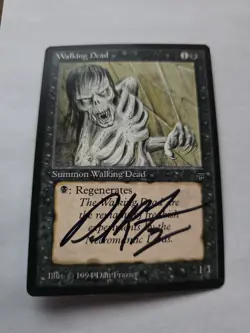 Walking Dead Artist Proof SIGNED By Dan Frazier Magic the Gathering - Image 1