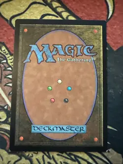 Mtg 5th Edition Orchid Squatters Double Misprint Magenta Ink Square Corner Error - Image 4