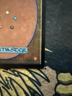 Mtg 5th Edition Orchid Squatters Double Misprint Magenta Ink Square Corner Error - Image 5