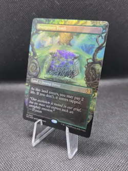 Overgrown Tomb #350 Borderless FOIL Lorwyn Eclipsed NM MTG - Image 3