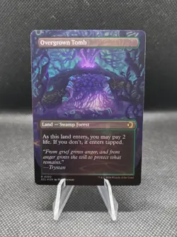 Overgrown Tomb #350 Borderless FOIL Lorwyn Eclipsed NM MTG - Image 4