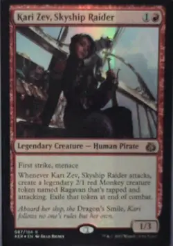 Kari Zev, Skyship Raider - Aether Revolt: #87, MTG - Foil Nm R248 - Image 1