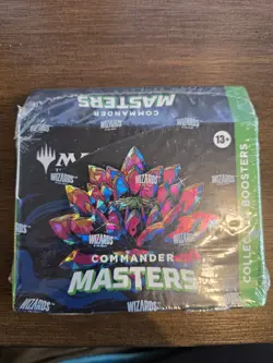 COLLECTOR Booster Box ~ COMMANDER MASTERS MtG 4 pack sealed MTG - Image 1