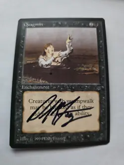 Quagmire Artist Proof SIGNED By Dan Frazier Magic the Gathering - Image 1