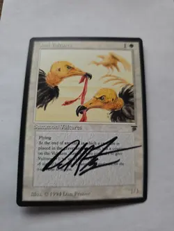 Osai Vultures Artist Proof SIGNED By Dan Frazier Magic the Gathering - Image 1
